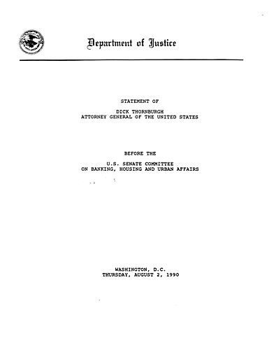 Senate Committee on Banking, Housing and Urban Affairs, Washington, DC