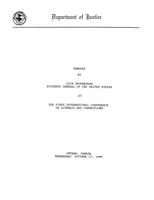  First International Conference on Literacy and Corrections, Ottawa, Canada