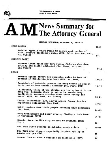 AM/PM Clippings Summaries