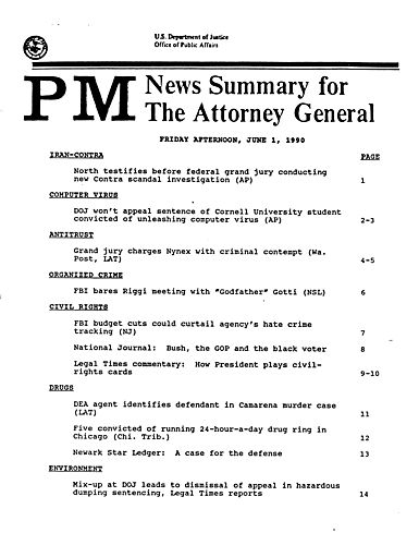 AM/PM Clippings Summaries