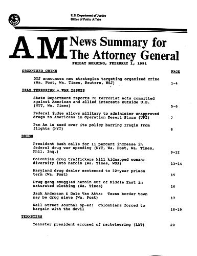 AM/PM Clippings Summaries