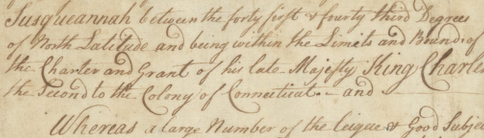 Iroquois Land Deed