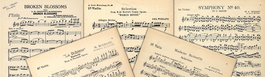 Mirskey Collection of Salon Orchestra and Silent Film Music