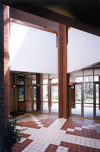 Millstein Library Interior Front Entrance
