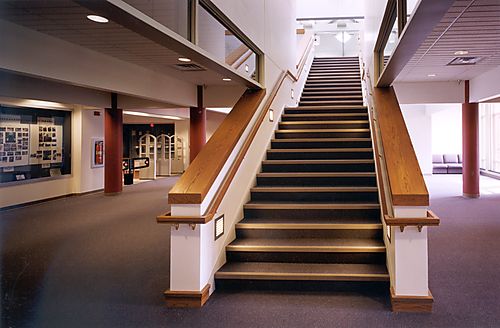 Millstein Library First Floor Staircase