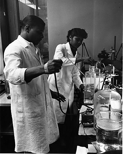 Lab technicians