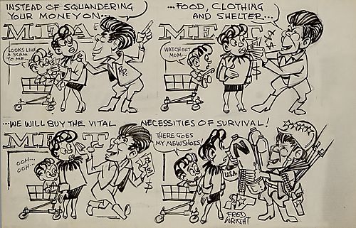 "Instead of Squandering Your Money"