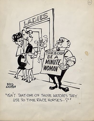 "Isn't That One Of Those Watches They Use To Time Race Horses?"