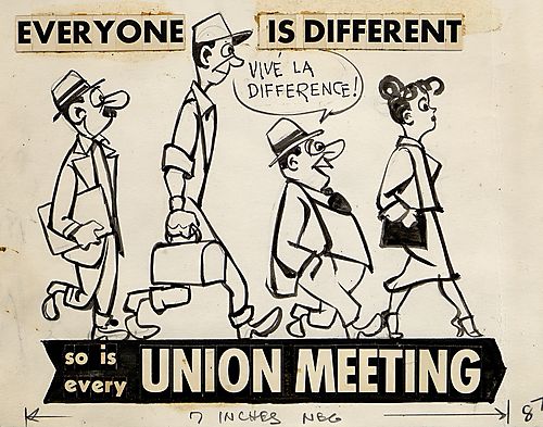 "Everyone Is Different - So Is Every Union Meeting"