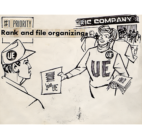 "#1 Priority Rank and File Organizing"