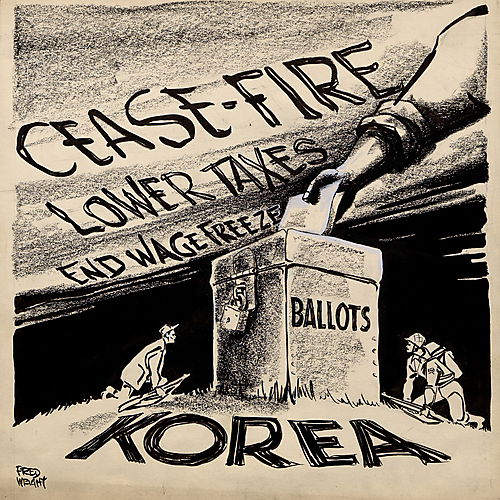 "Make Your Vote Count For Peace!"