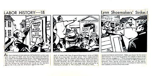 Labor History - 18: Lynn Shoemakers' Strike - I
