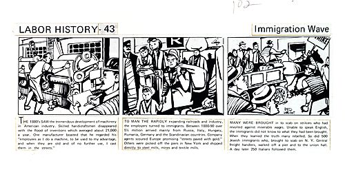Labor History - 43: Immigration Wave