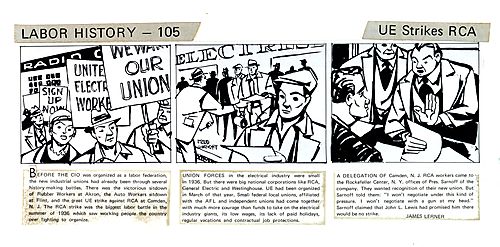 Labor History - 105: UE Strikes RCA