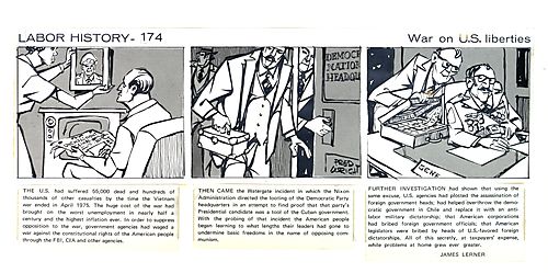 Labor History - 174: War on U.S. liberties