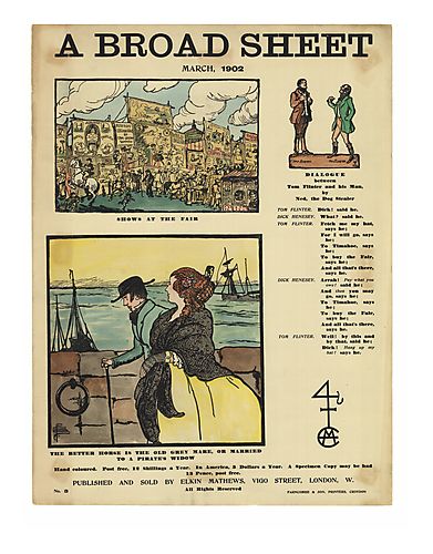 A Broad Sheet (No. 3)