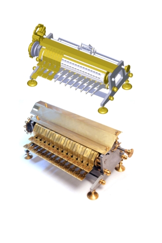 Leibniz and Cryptography